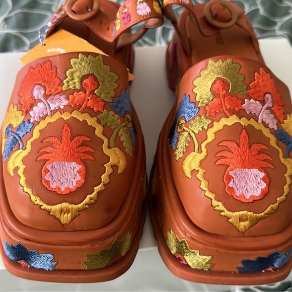 RARE NIB FARM Rio | Antwerp Platform Shoe | 10 - Picture 13 of 15